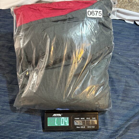 Buckingham Sport Warmup Jacket Mens L Nylon Retro 80s 90s Colorblock Windbreaker - Picture 7 of 7